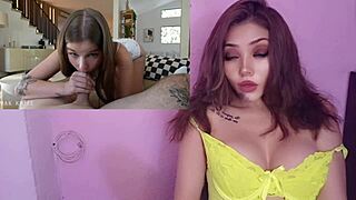 Petite Latina Stepsister Learns Sex Lessons