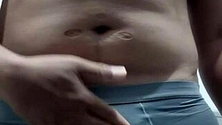 three cumouts with hijab girl on video call sex