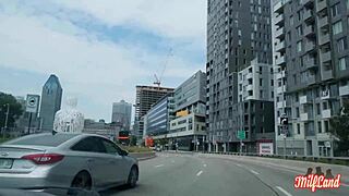 mélanie une québécoise sexy et très coquine part 1 with lingerie 😘