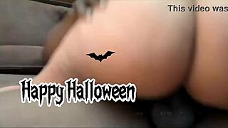 Julie Cash Rides For Cash On Halloween!