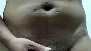 three cumouts with hijab girl on video call sex