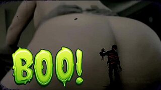 Julie Cash Rides For Cash On Halloween!