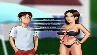 Martina Threatens Pregnancy After Pool Sex