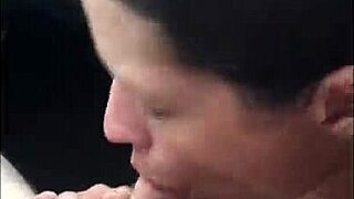 Young Cocksucker Gives A Blowjob In Public & Gags As The Guy Cums In Her Mouth