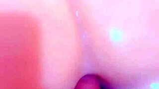 Blonde Beauty's Intense Masturbation Show