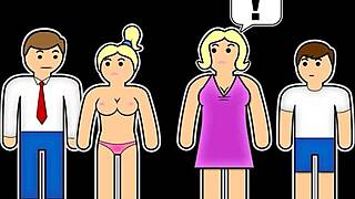 Stepdad beckons in the darkness for taboo fucking