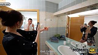 Mommy4k Mature Czech Janet Alfano Starts Hot Shower, Ends Fucking Young 18+ Cock 😏💦