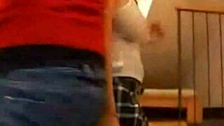 hot busty brunette teen 18+ girl strips then fucks