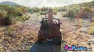 Is Viviane Leigh's perfect big tits too tempting while posing naked? This Asian MILF exposes it all.