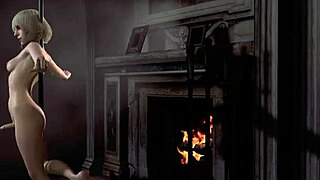 Futa cock cum covered ashley gets fucked by horny fetish villager