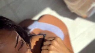 amateur couple explores neighbor's huge cock first time