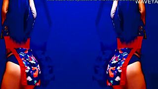 Waveya's provocative dance as a prostitute.