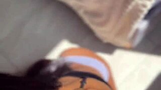 amateur couple explores neighbor's huge cock first time