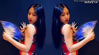 Waveya's provocative dance as a prostitute.