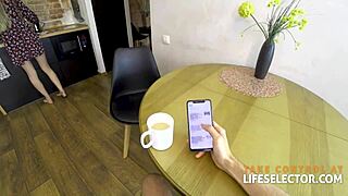 Shy roommate turns sultry and takes all cock in! Wow!