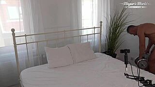 i was behind the scene watchin alice maze gettin her anal creampie, it was so intense and messy, she moan loud and beg for more