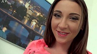 perfect dap with julie skyhigh in 9 position, no penetration, three swallows