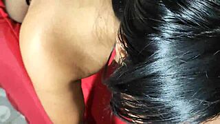 big ass latina brunette feels intense pleasure riding cock in asshole