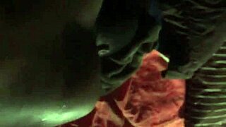 Haitian queen moaning loudly while riding big cock in Florida