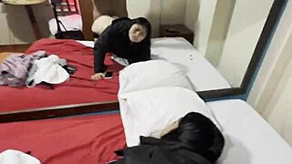 I took peruvian streamer valentina to the hotel for some fun 😏