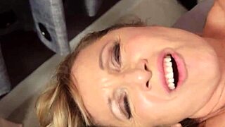 big tit mature rides muscled stud