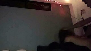 My curvy neighbor visits, we're alone, I propose fucking, and end up pounding her tight ass with my huge cock until I cum inside.