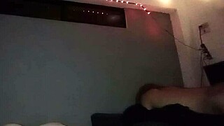 My curvy neighbor visits, we're alone, I propose fucking, and end up pounding her tight ass with my huge cock until I cum inside.