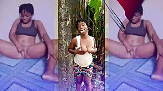 Getting that big black cock hard and deep in my juicy pussy 😈