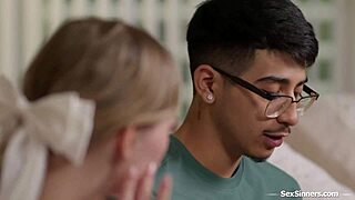 shy guy loses virginity to teen cheerleader