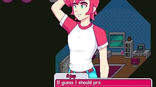 Step sister drops towel in the shower