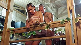 hotel client asks for tit sucking