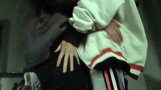 we fuck hot and passionately with clothes on, reaching mutual orgasm