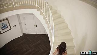 I Can't Believe Teen Stepsis Lily Adams Gave Her Stepbro Such A Special Surprise.