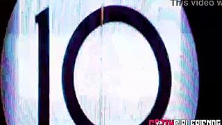 Sexy Little Goth Teases Huge Dick