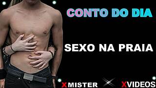 Conto EROTICO de SEXO na PRAIA com africanos brasileiros