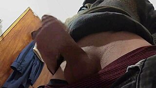 I Hear The Rain Outside While Im Happily Masturbating In The Bathroom