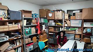 Teenage Shoplifter Caught and Confronted in Store