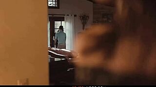 Busty cheating wife fucks her neighbor