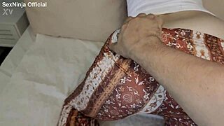 Step-Mom Gets Stuck Making Bed, Leading To Intense Fucking And Creampie In Various Positions