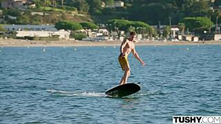 Tushy Stunning Redhead Dolly Dyson Has Intense Double Penetration Orgasm