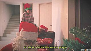 Guilty cheating on Mama Noel, I fuck her passionately on Christmas.