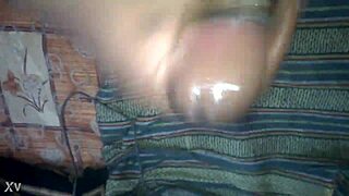 my mallu guy's oily cock cums all over