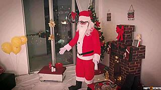 Guilty cheating on Mama Noel, I fuck her passionately on Christmas.