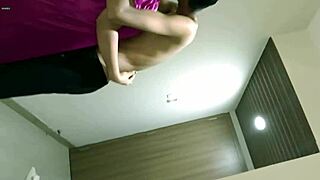 Indian teen 18+ has sex with college girl friend.