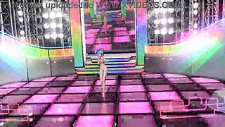 hatsune miku voc loid in love project diva nude mod full nude bunny costume