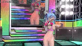 hatsune miku voc loid in love project diva nude mod full nude bunny costume