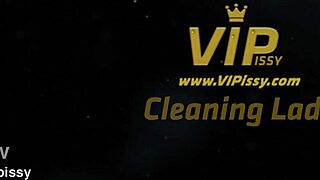 Hot Czech Blonde Maid Lesbian Piss Drinking