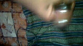 my mallu guy's oily cock cums all over