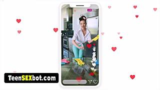 60s Retro Style Housewife Sexy Cam Show Ends In A Quick Fuck Session For Our Viewing Pleasure