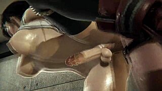 Double futa fantasy: Yuffie cums inside Tifa Lockhart's mouth. 😏